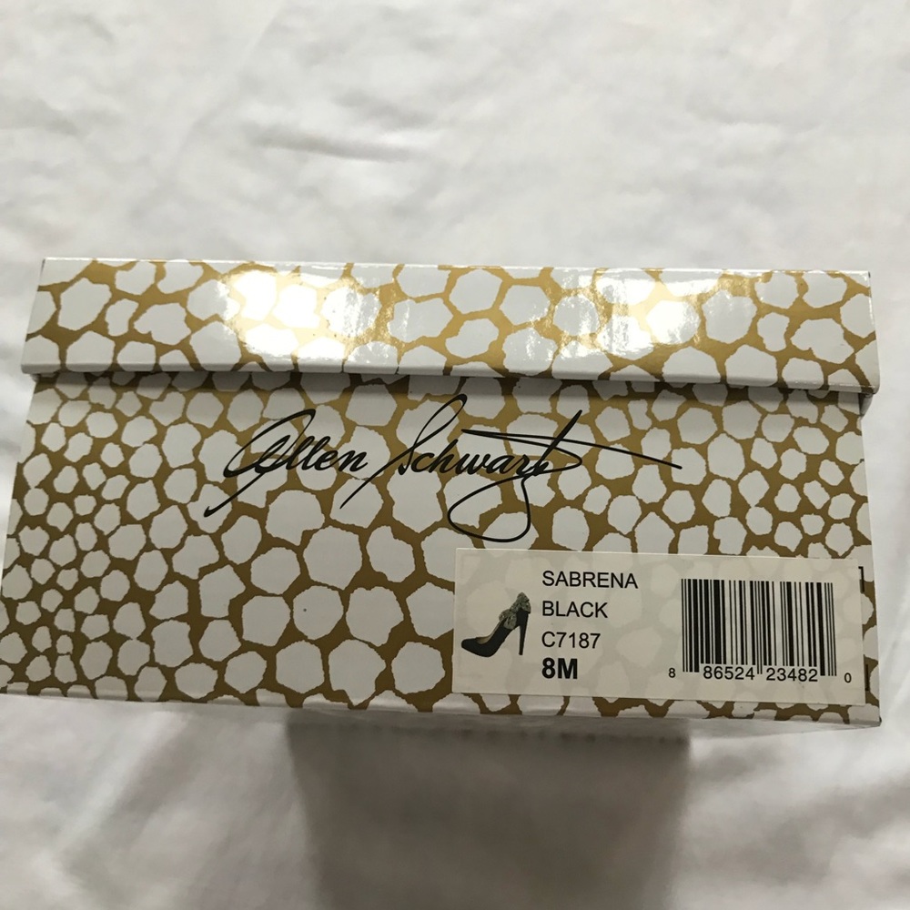 NIB ABS Sabrena Satin Jewel Bow Heel - Picture 9 of 10
